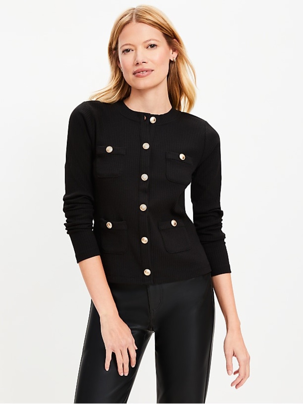 NWT LOFT Petite Pocket Cardigan